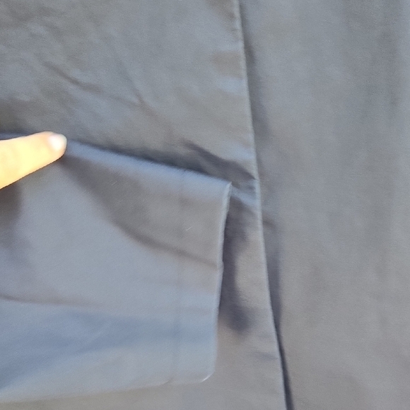 Jane Post Black Trench Coat with Leopard Lining - Picture 4 of 8